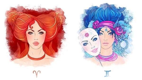 Giải Mã Cung Bạch Dương (Aries) 21/03 - 20/04 Nam Nữ 47 Bạch Dương và Song Tử