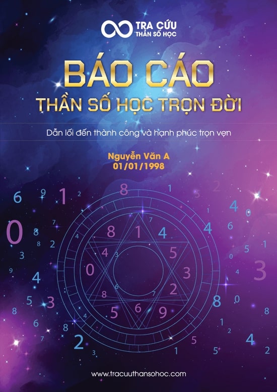 Báo cáo thần số học trọn đời