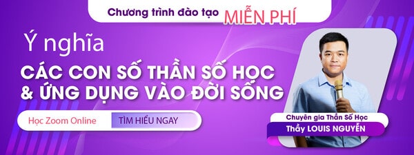 Chương trình đào tạo miễn phí Thần số học