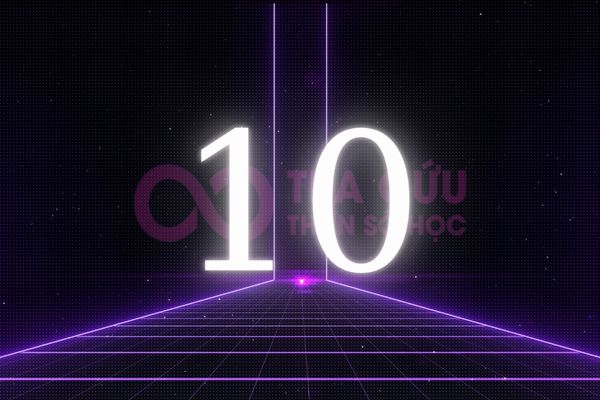 Năm cá nhân số 1 đối với người số chủ đạo 10 Năm cá nhân số 1 đối với người số chủ đạo 10